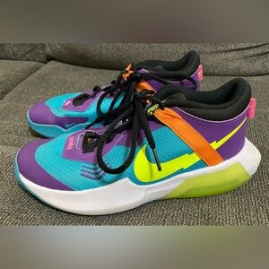 Nike Air Zoom Crossover Shoes size 5Y Teal/Nebula Purple